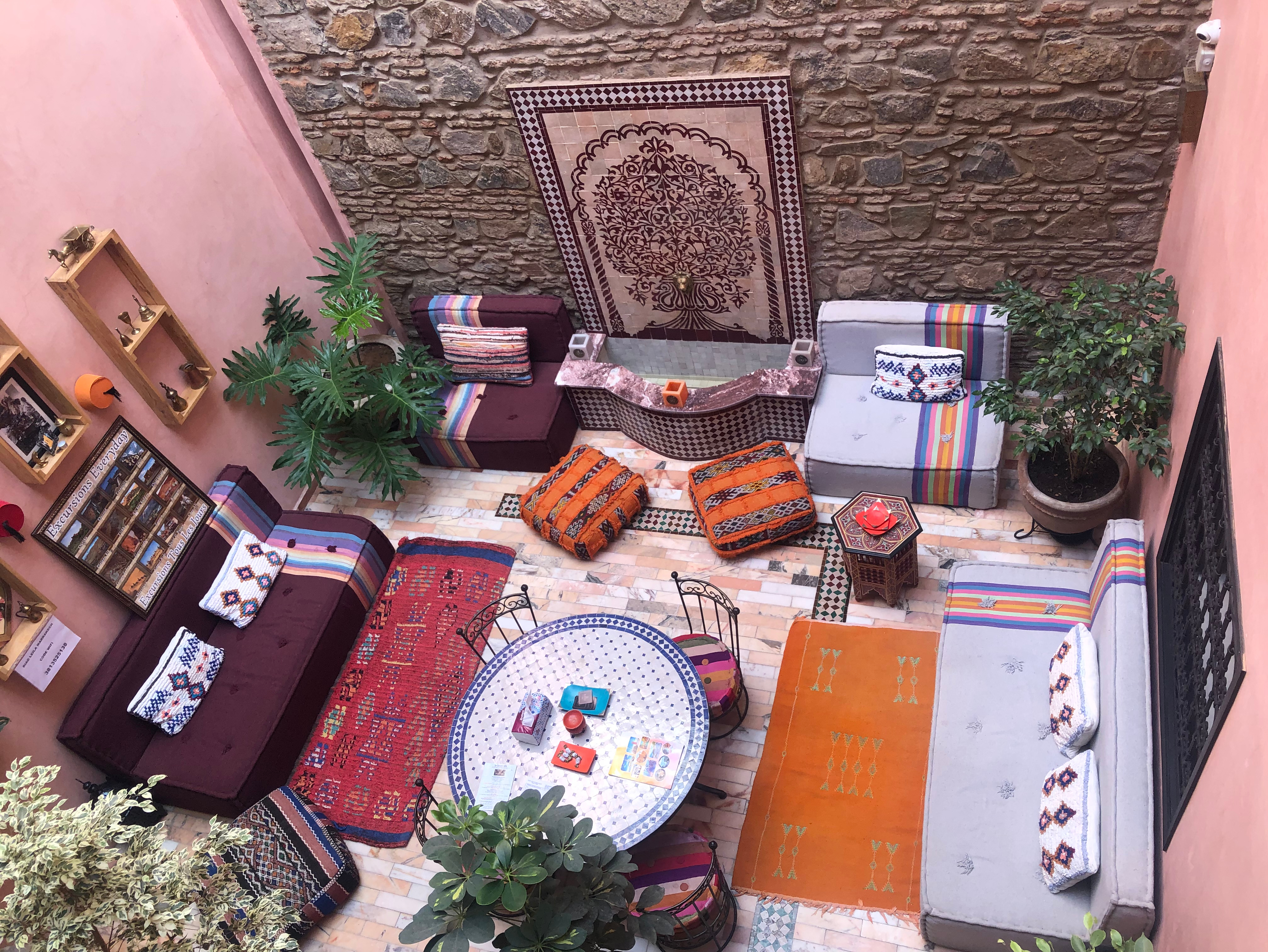 Our Riad stay at Marrakech!